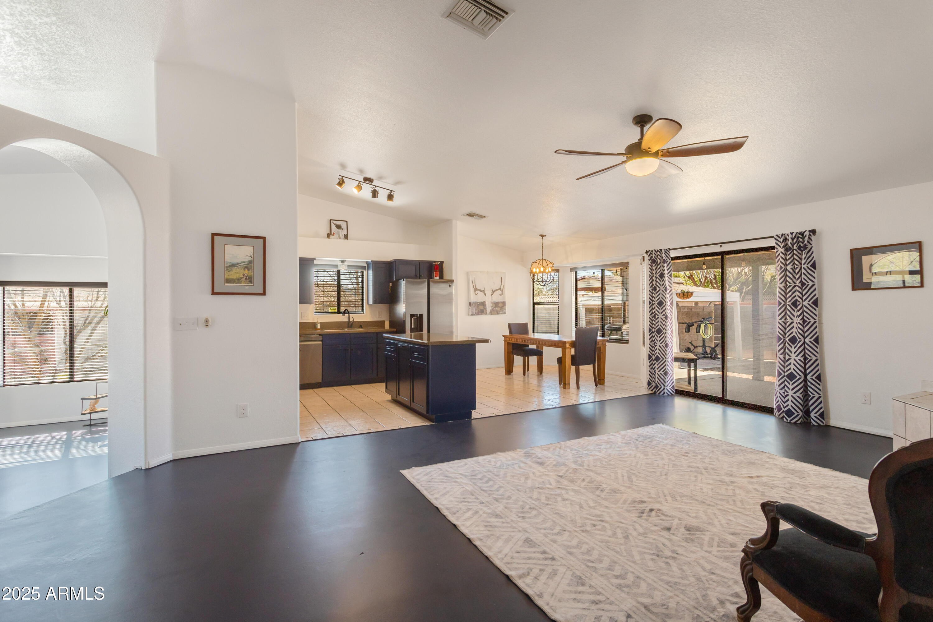 198 Hereford Road Bisbee, AZ 85603 - Photo 17 of 41 Looking from Family Room to the Dining a