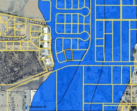 198 Hereford Road Bisbee, AZ 85603 - Photo 41 of 41 FLOOD MAP