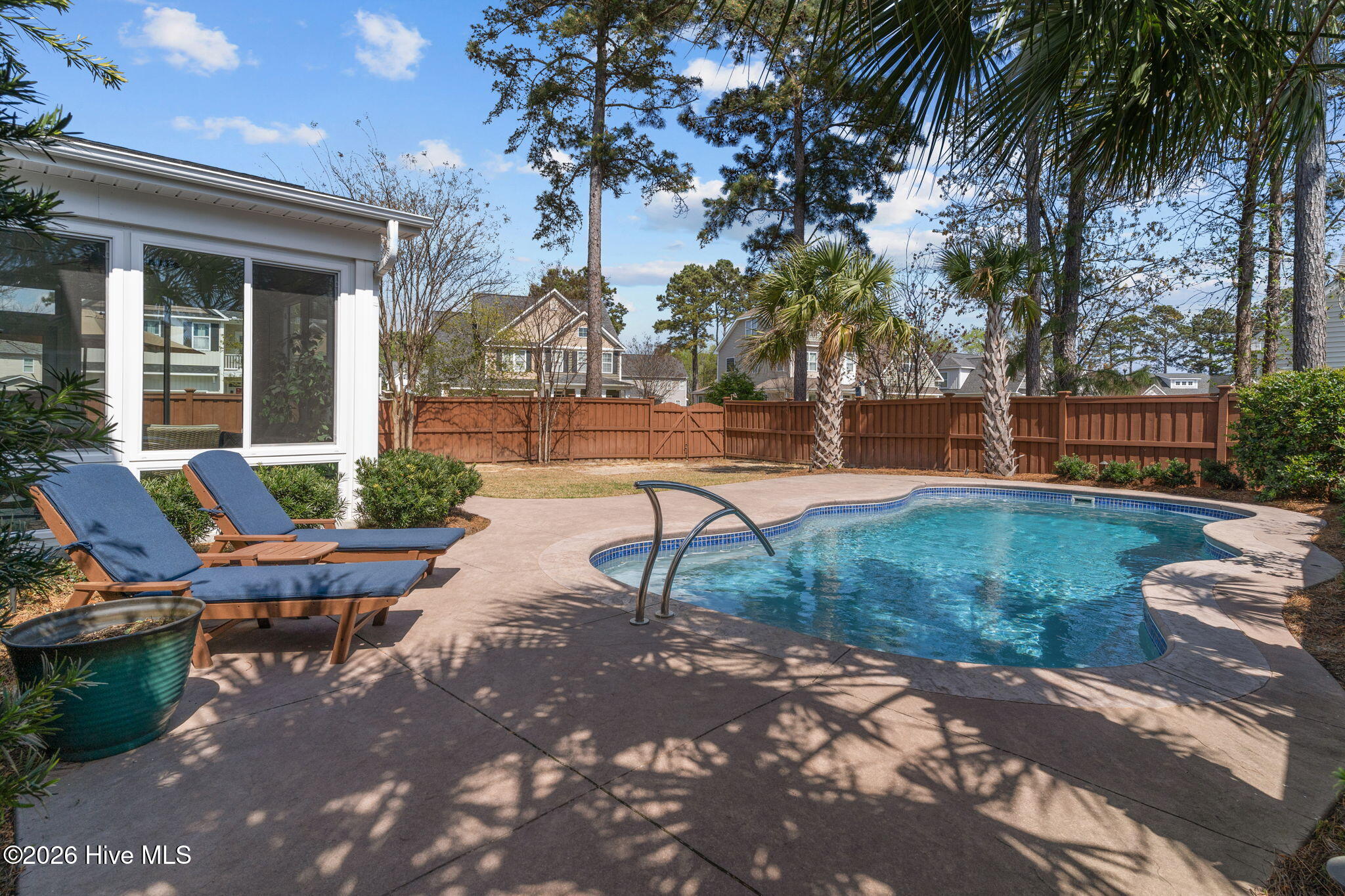 6134 Tarin Road Wilmington, NC 28409 - Photo 4 of 50 Backyard oasis with Inground Pool
