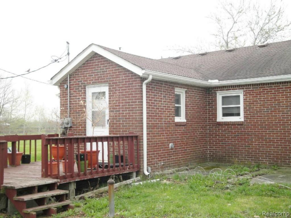 3338 Bullock Road Brown City, MI 48416 - Photo 12 of 14 Rear view of home