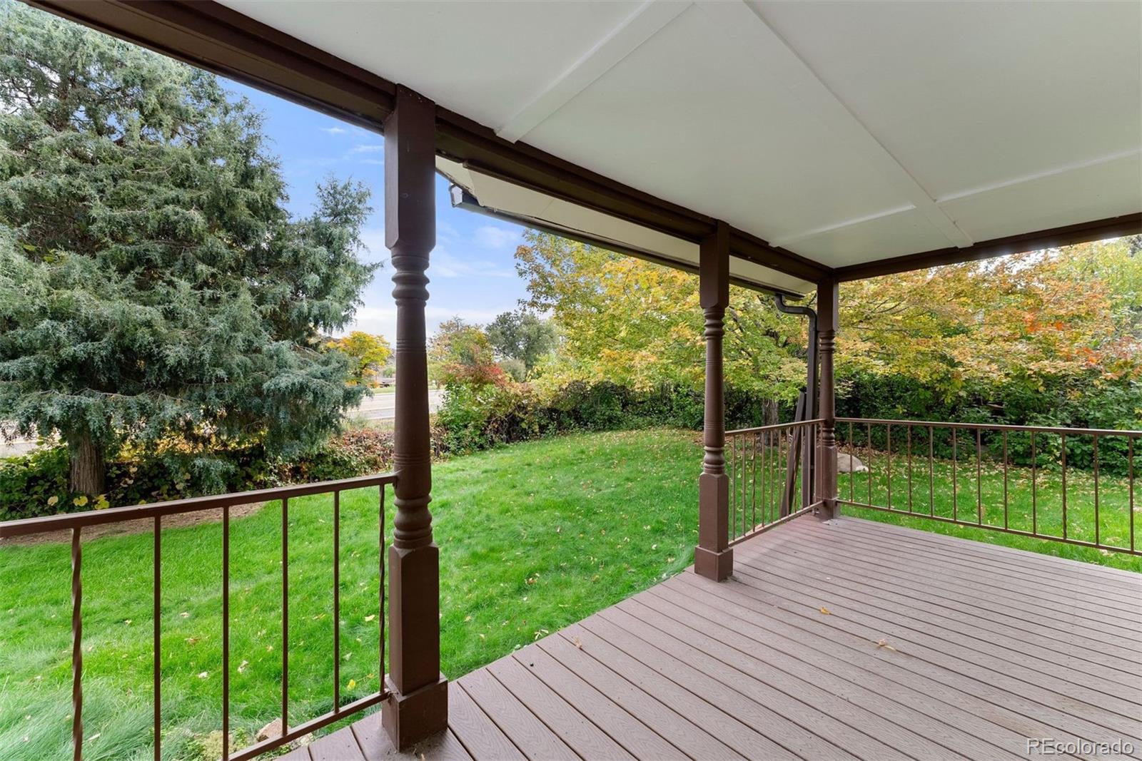 229 Highway 8 Morrison, CO 80465 - Photo 11 of 34 a view of a deck with a yard