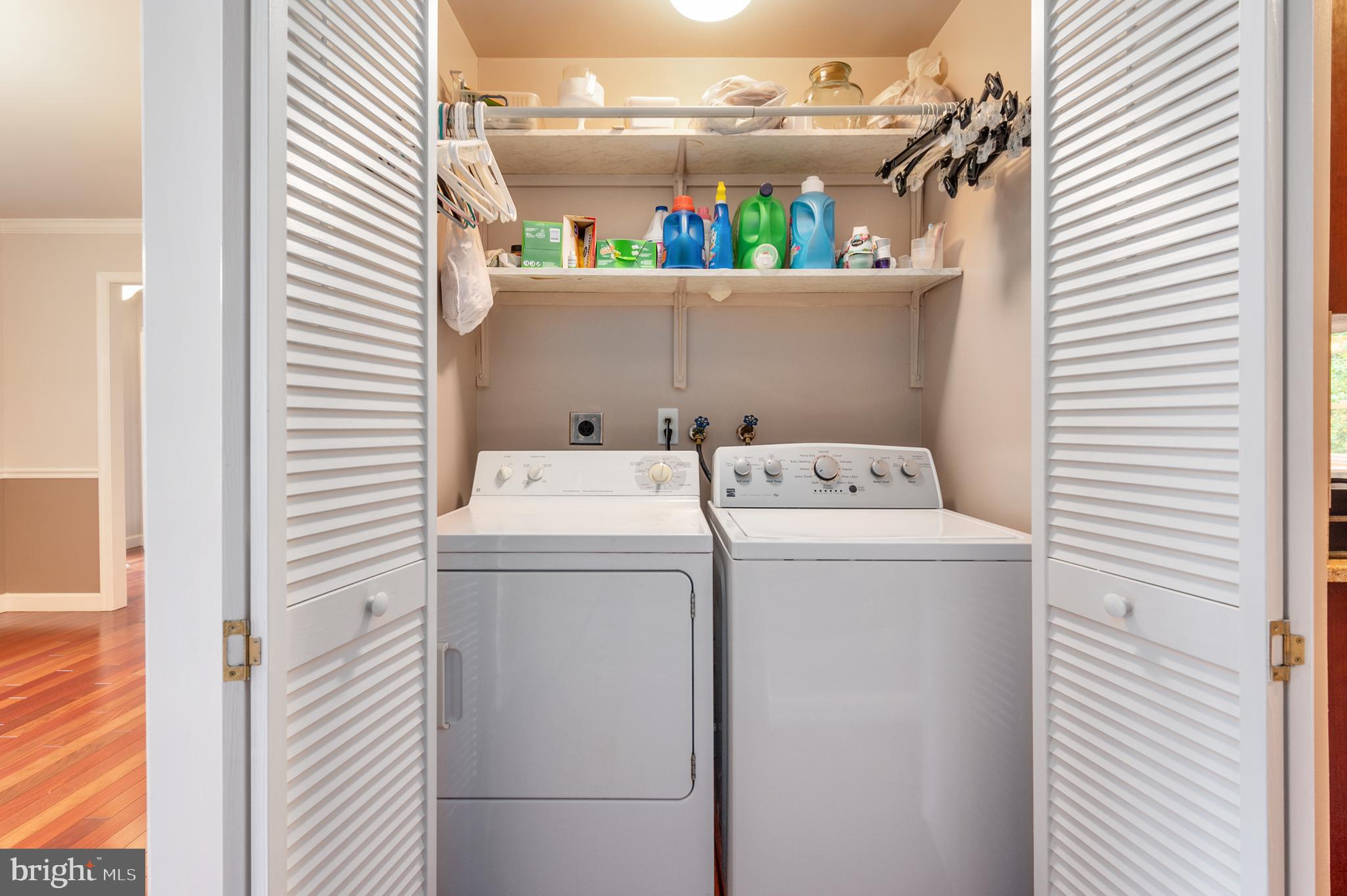 7609 Bertito Lane Springfield, VA 22153 - Photo 22 of 63 Washer & dryer convey.