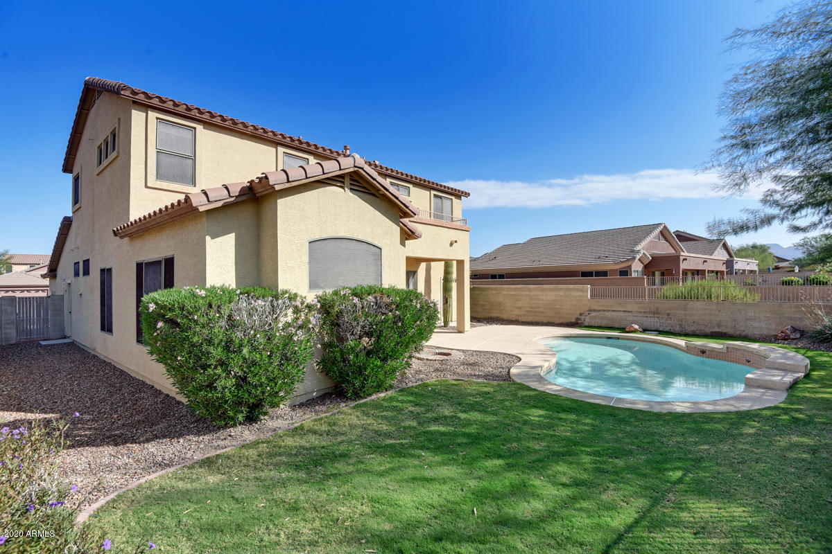 17461 West Wandering Creek Road Goodyear, AZ 85338 - Photo 33 of 41 35-Backyard