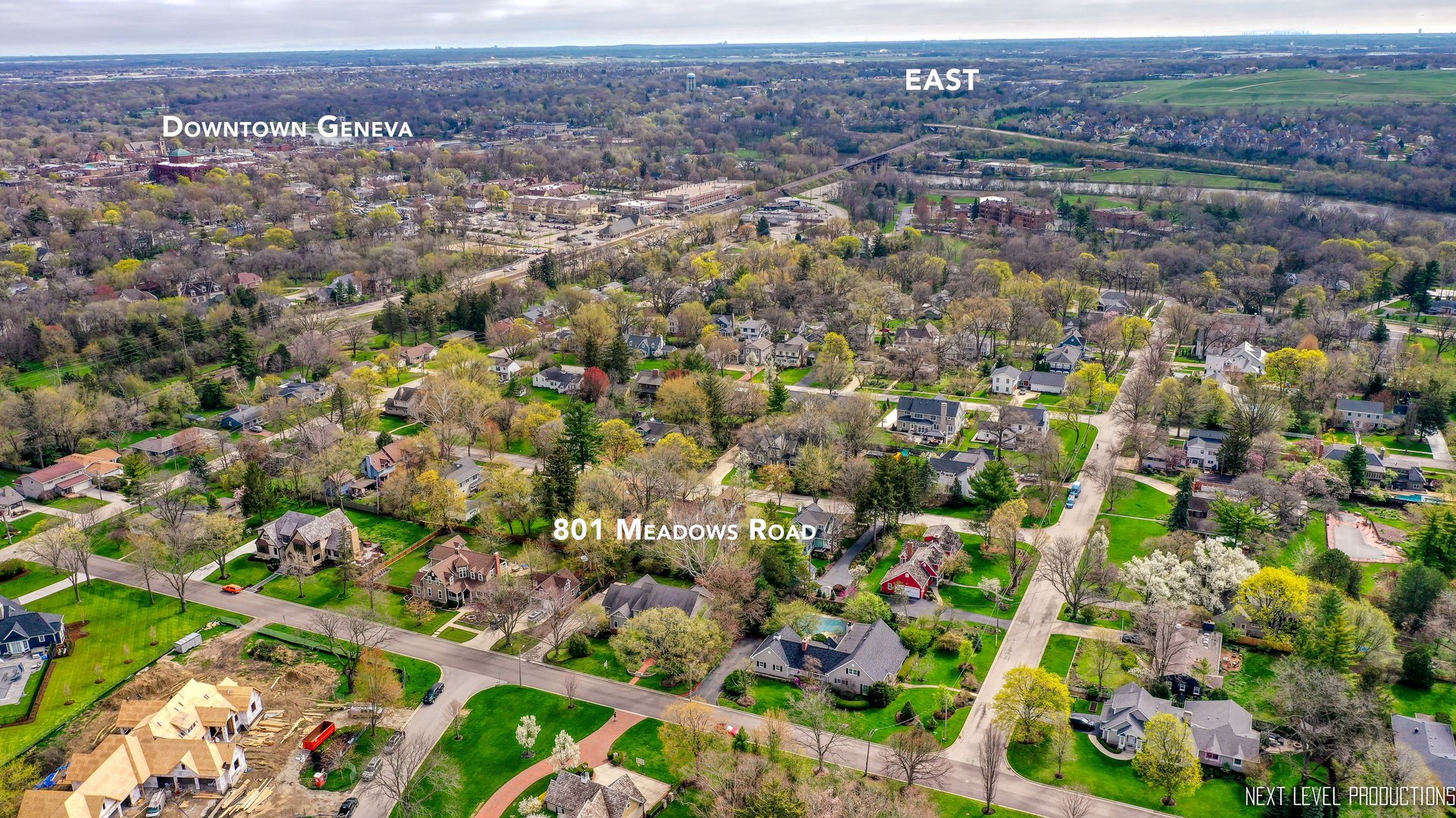 801 Meadows Road Geneva, IL 60134 - Photo 12 of 14 an aerial view of multiple house