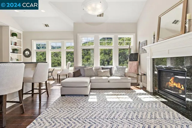 a view of a garden with a pathway