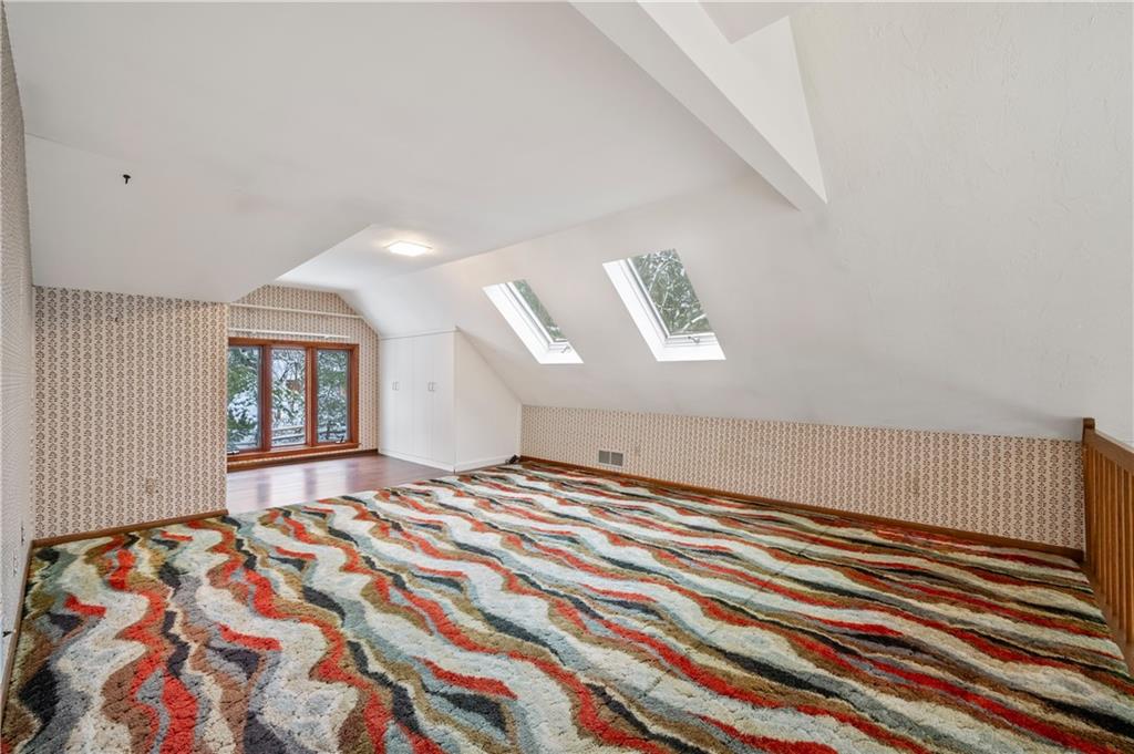 2272 Morrow Road Pittsburgh, PA 15241 - Photo 15 of 25 Loft area with skylights and two closets. House is being Sold AS IS. The house has already had a home inspection and the items from the home inspection have been repaired. Receipts are provided.