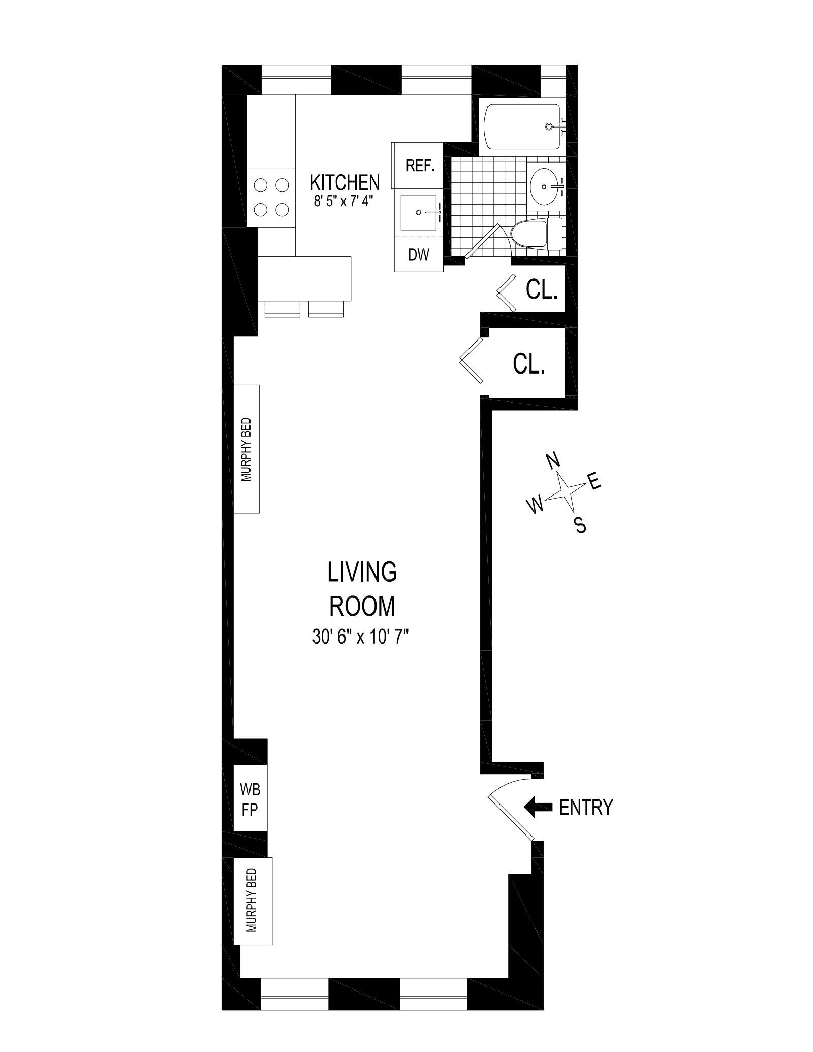 351 West 53rd Street, Unit 1W Manhattan, NY 10019 - Photo 9 of 9