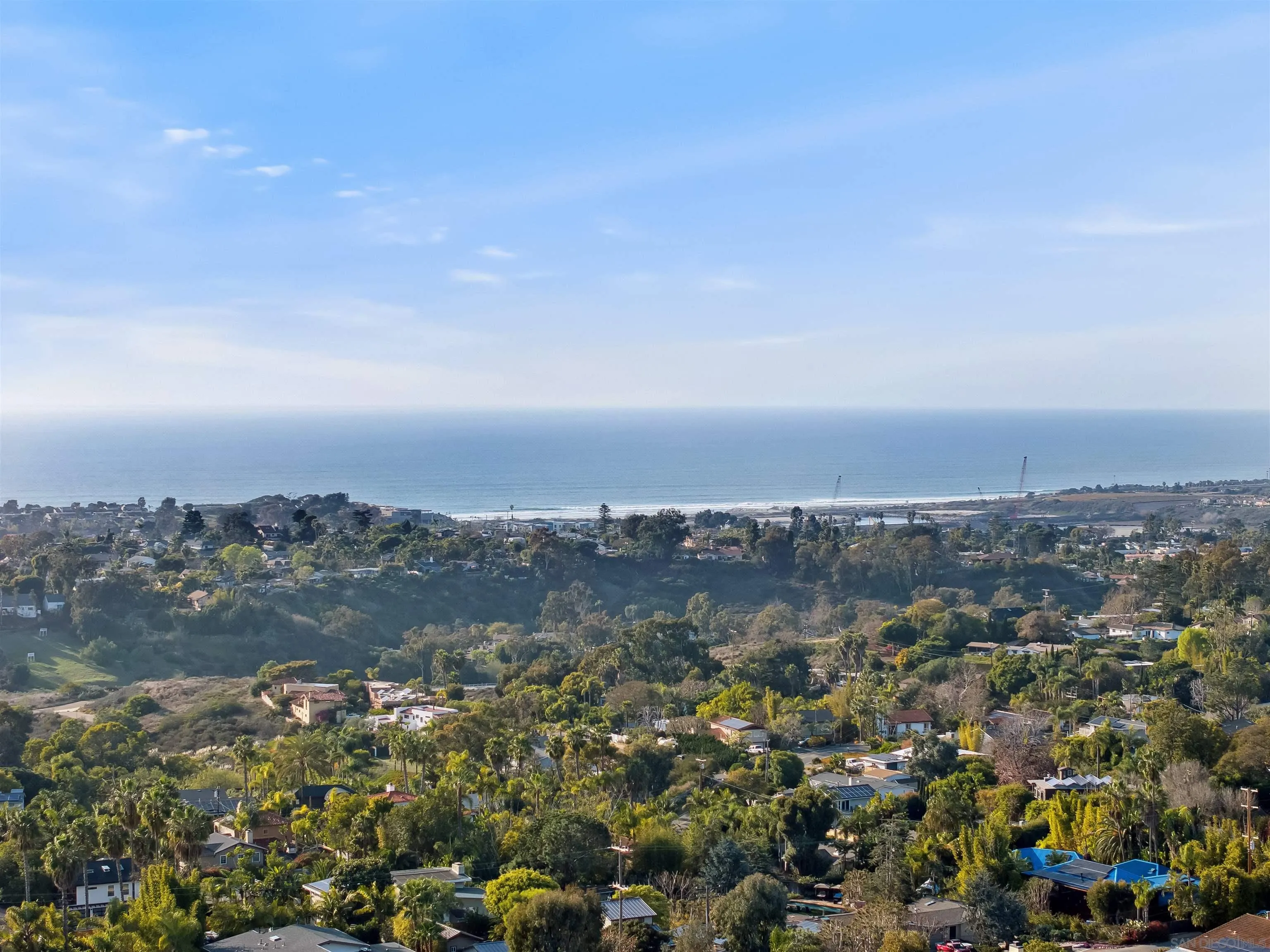 1449 Rainbow Ridge Lane Encinitas, CA 92024 - Photo 30 of 58 an aerial view of residential building and trees around