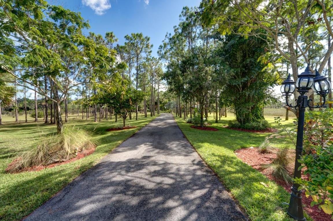 2914 Southeast Ranch Acres Circle Jupiter, FL 33478 - Photo 3 of 38 meandering driveway