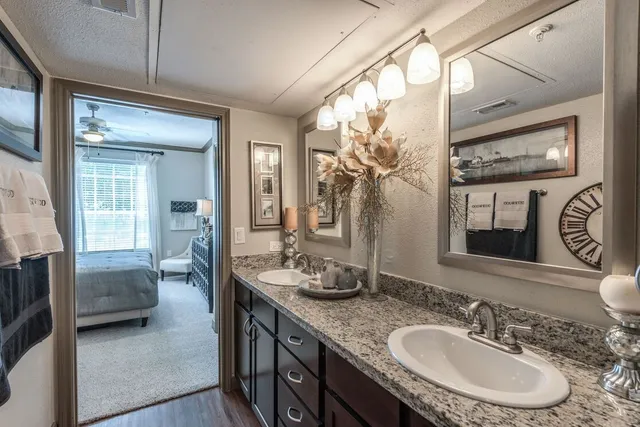 a front view of a building