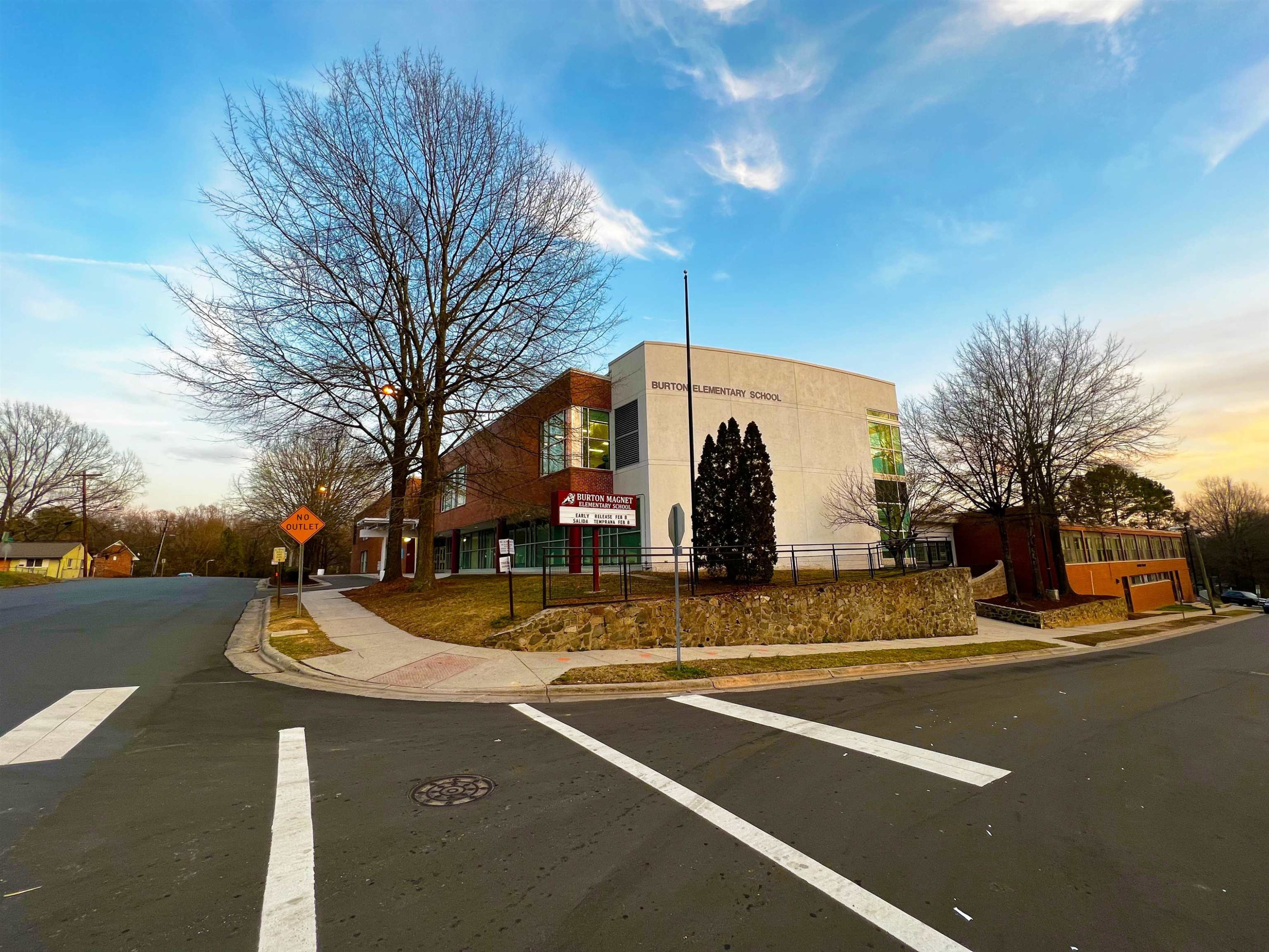 424 Eugene Street Durham, NC 27701 - Photo 23 of 26 a view of a playground with basketball court