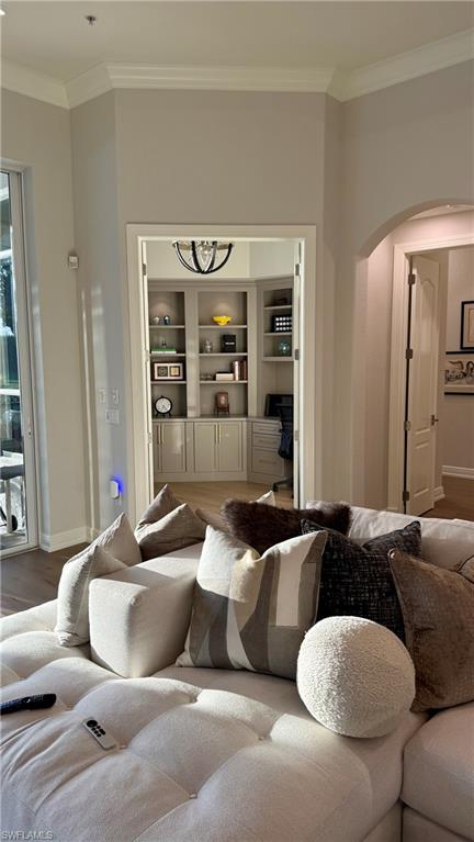 15536 Monterosso Lane, Unit 201 Naples, FL 34110 - Photo 3 of 29 a living room with furniture