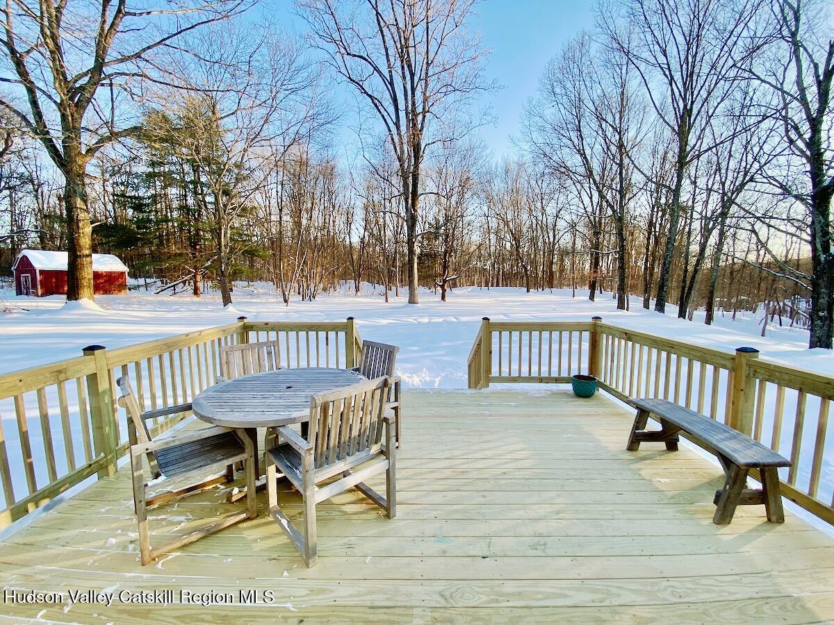 132 Weeds Mill Road Highland, NY 12528 - Photo 31 of 37 a view of a chairs and table on the wooden floor