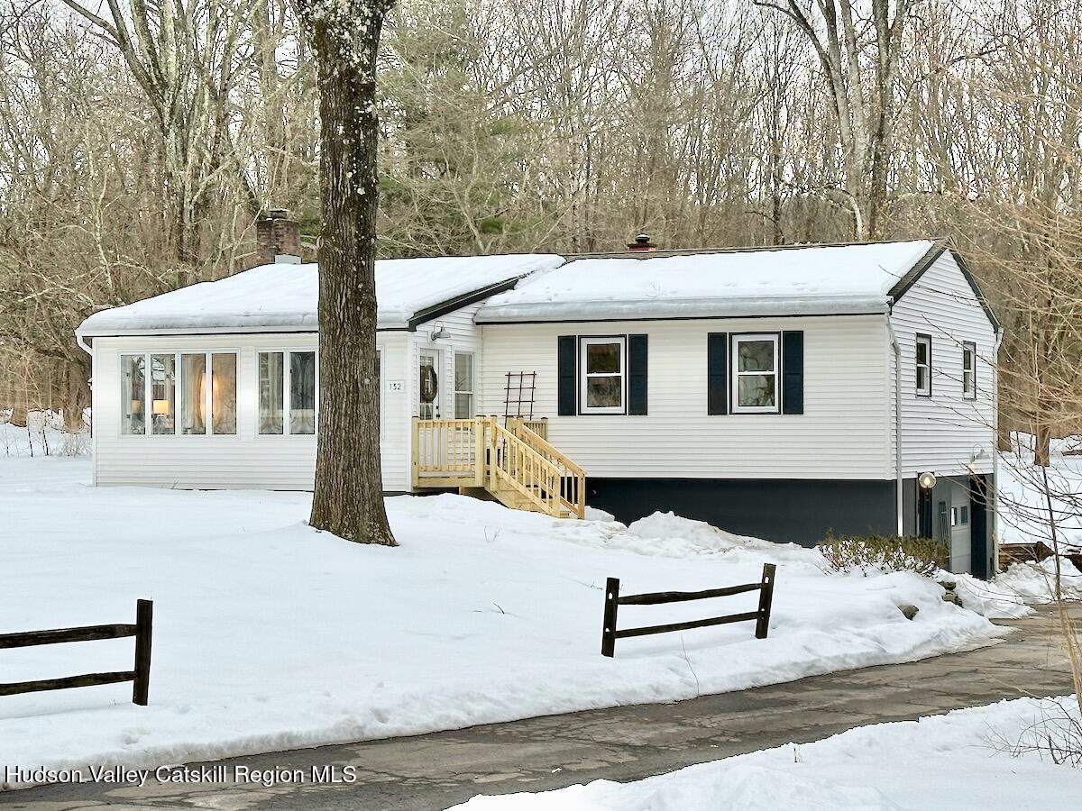 132 Weeds Mill Road Highland, NY 12528 - Photo 35 of 37 a front view of a house with a yard