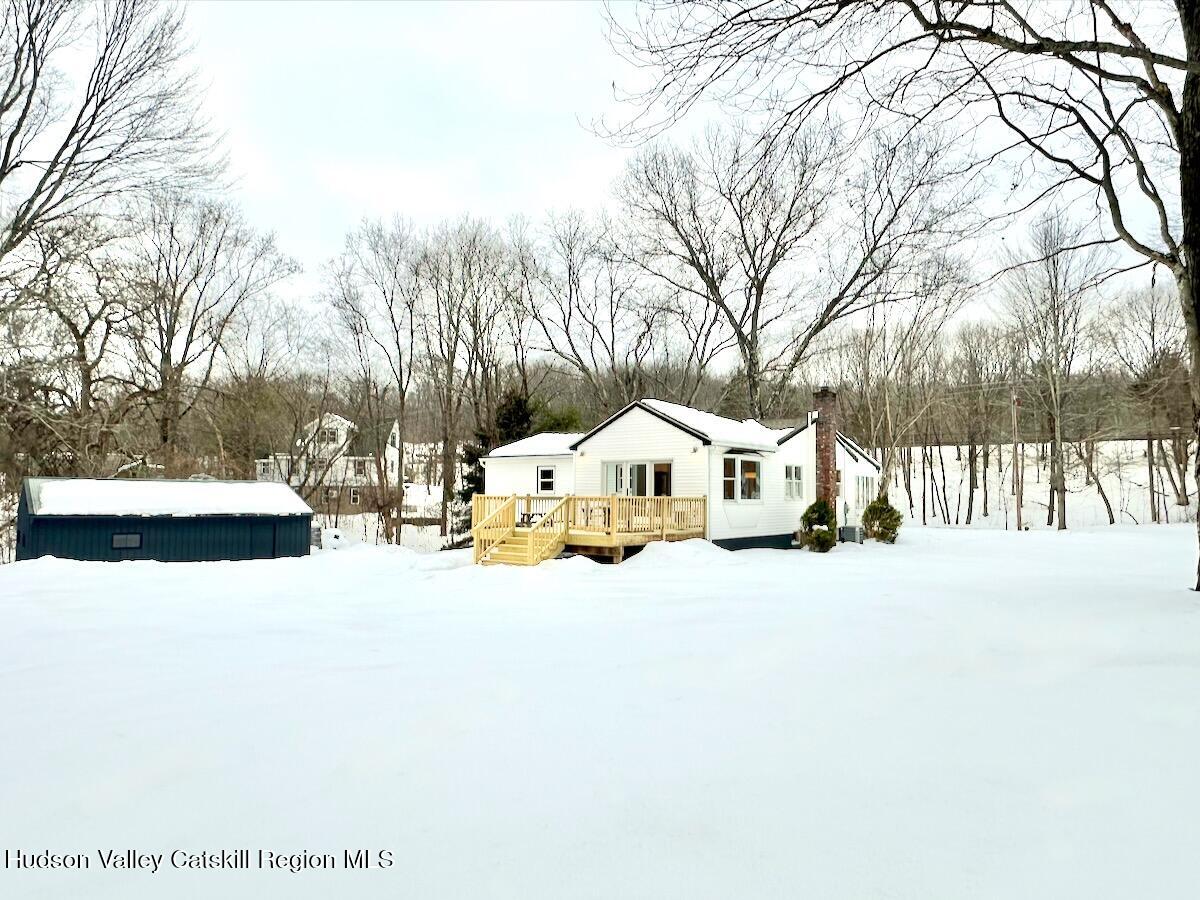 132 Weeds Mill Road Highland, NY 12528 - Photo 36 of 37 a view of a yard with a house