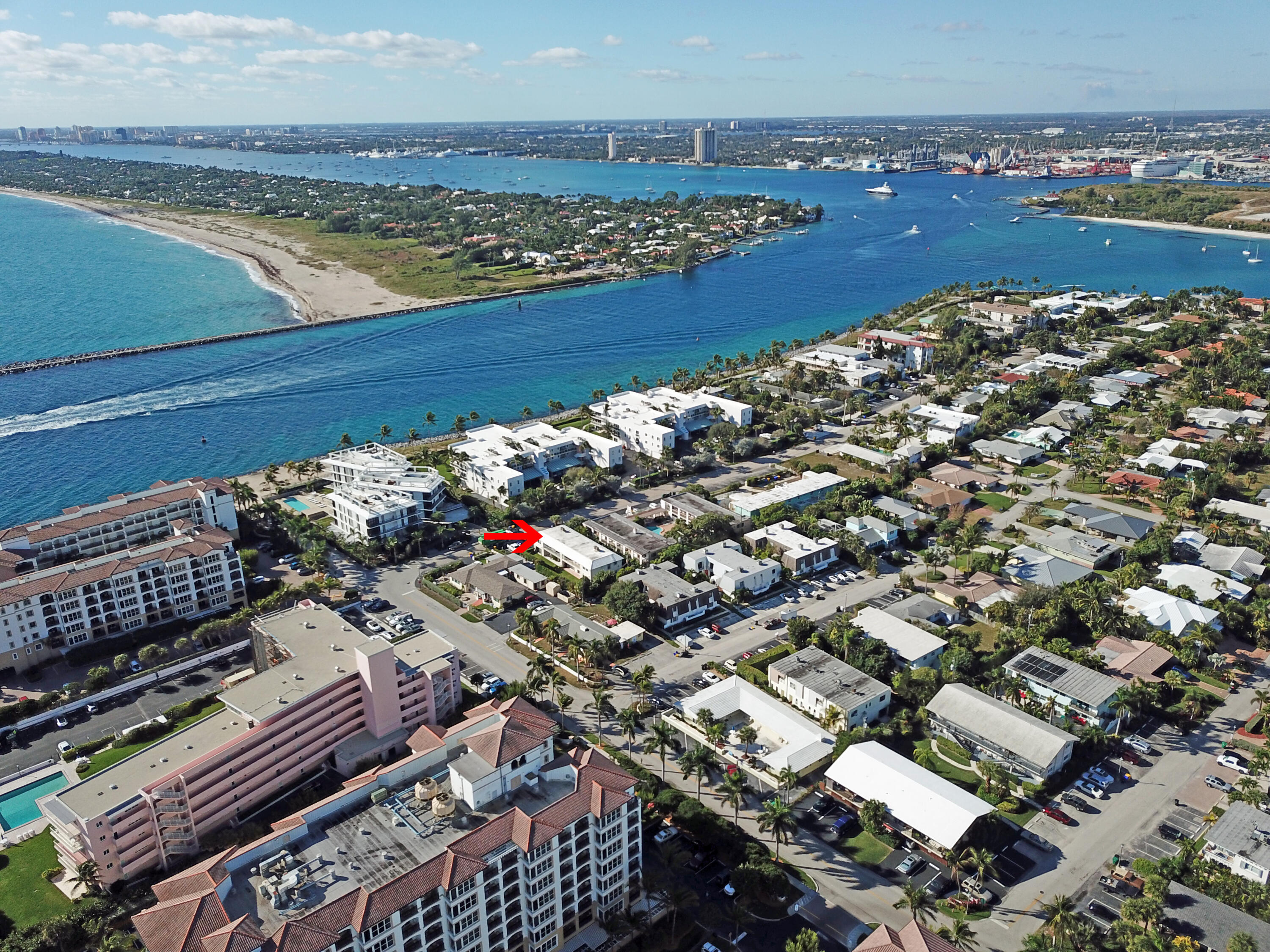107 Inlet Way, Unit 1 West Palm Beach, FL 33404 - Photo 5 of 38 Location Looking SW