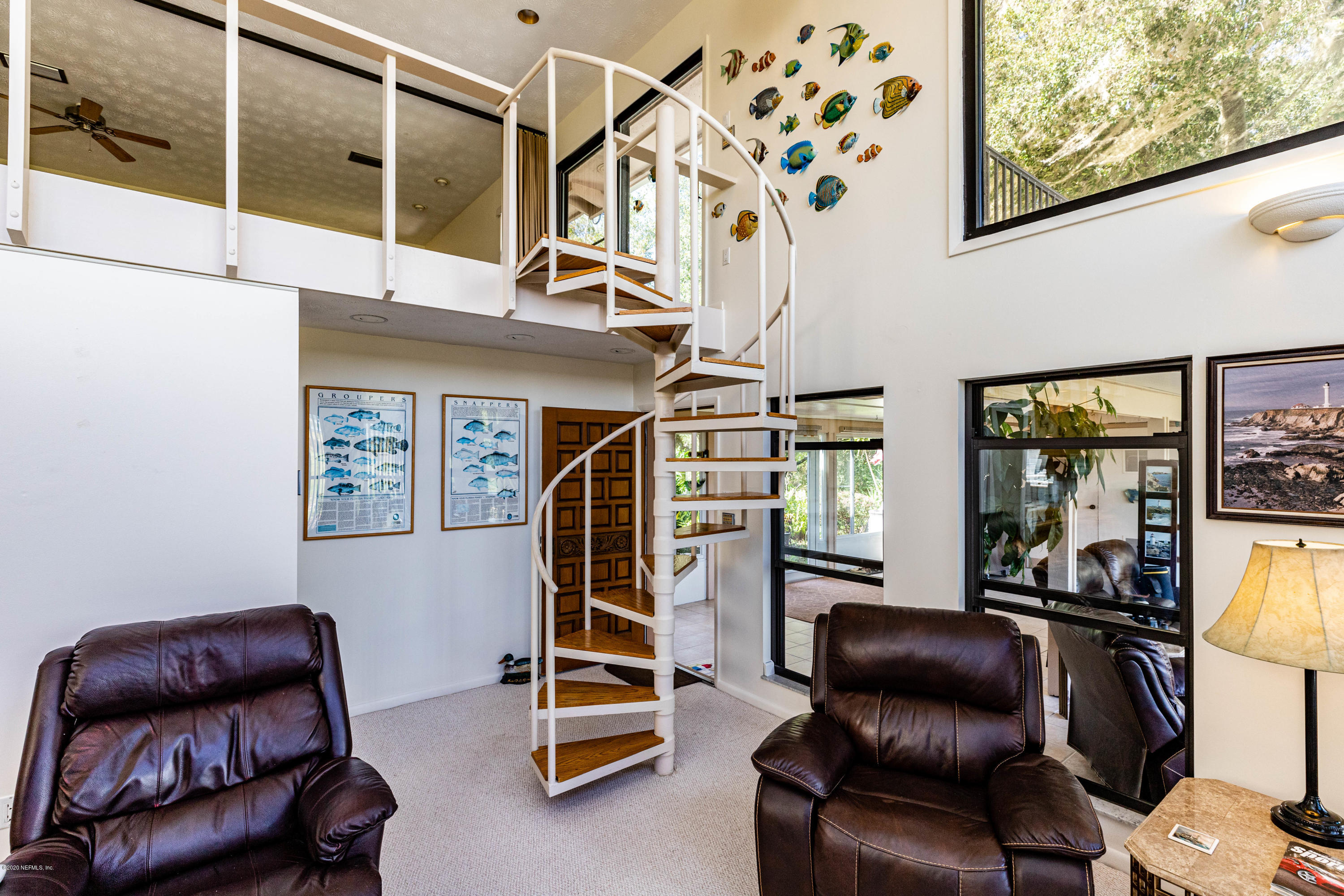 34 Nelsons Point Keystone Heights, FL 32656 - Photo 26 of 47 26 Spiral Staircase