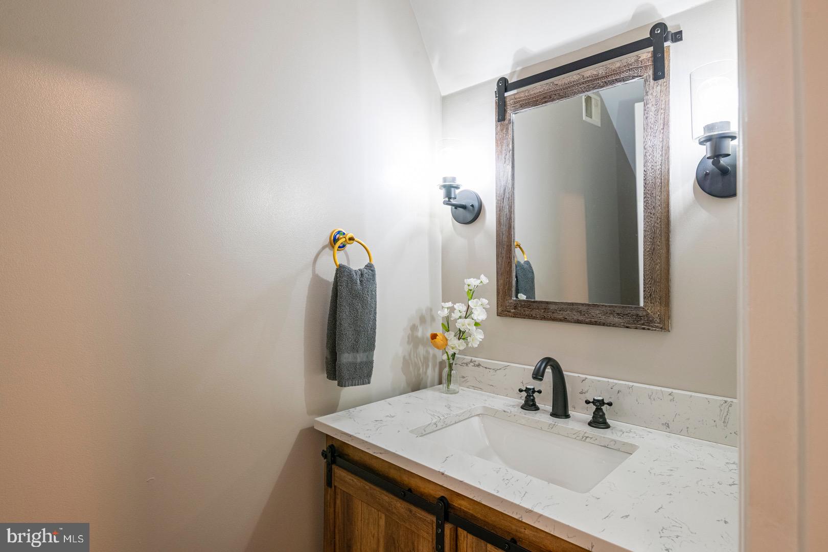 1504 Old Mill Road Reading, PA 19610 - Photo 63 of 79 Half bath outside lower level recreation room