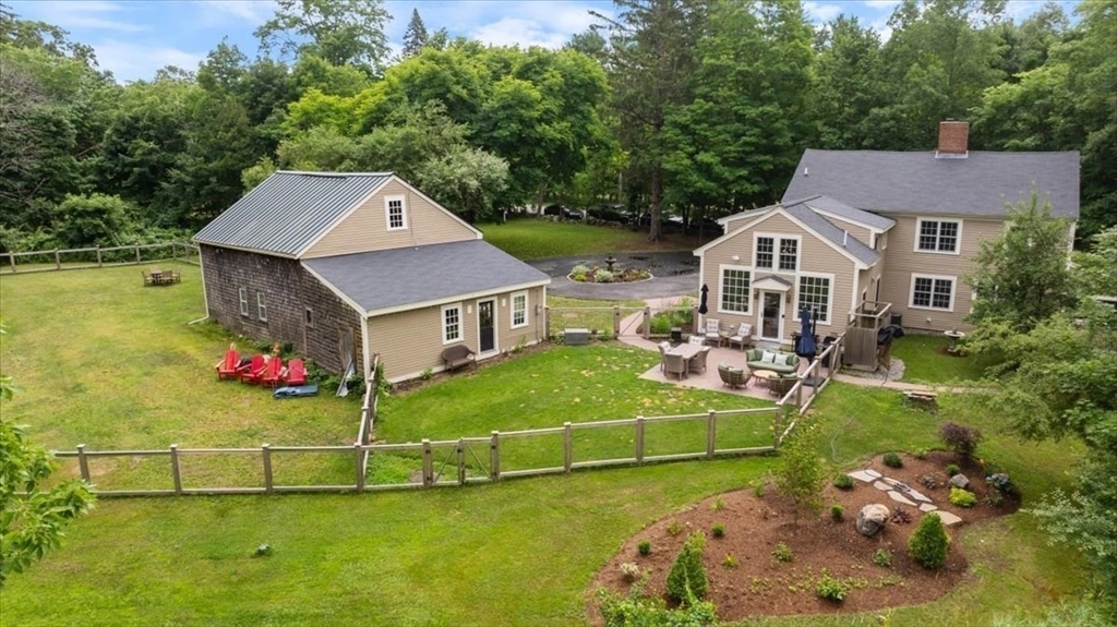 77 Main Street Boxford, MA 01921 - Photo 22 of 32 an aerial view of a house