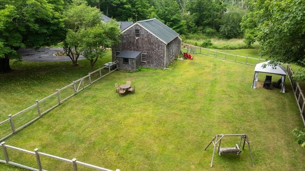 77 Main Street Boxford, MA 01921 - Photo 23 of 32 swimming pool view with a outdoor seating