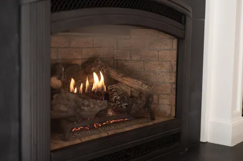 a bathroom with a mirror
