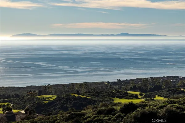 a view of an ocean and beach