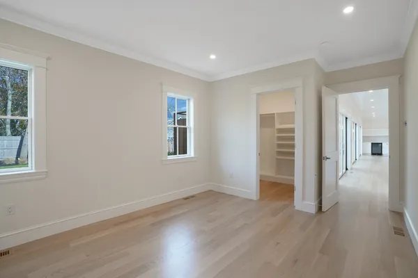 a bathroom with a double vanity sink mirror and