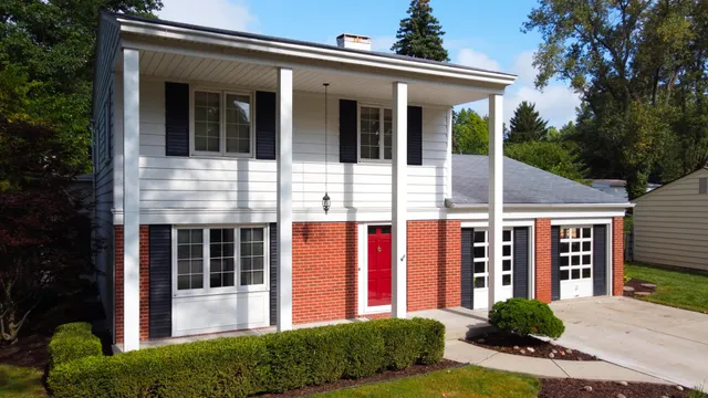 front view of a house