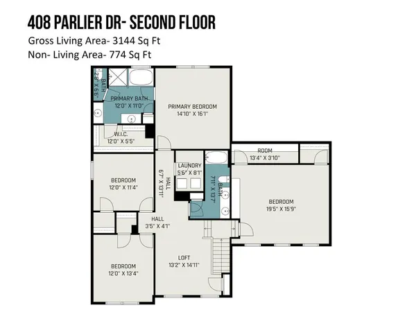 $3,350 | 408 Parlier Drive, Apex, NC 27523