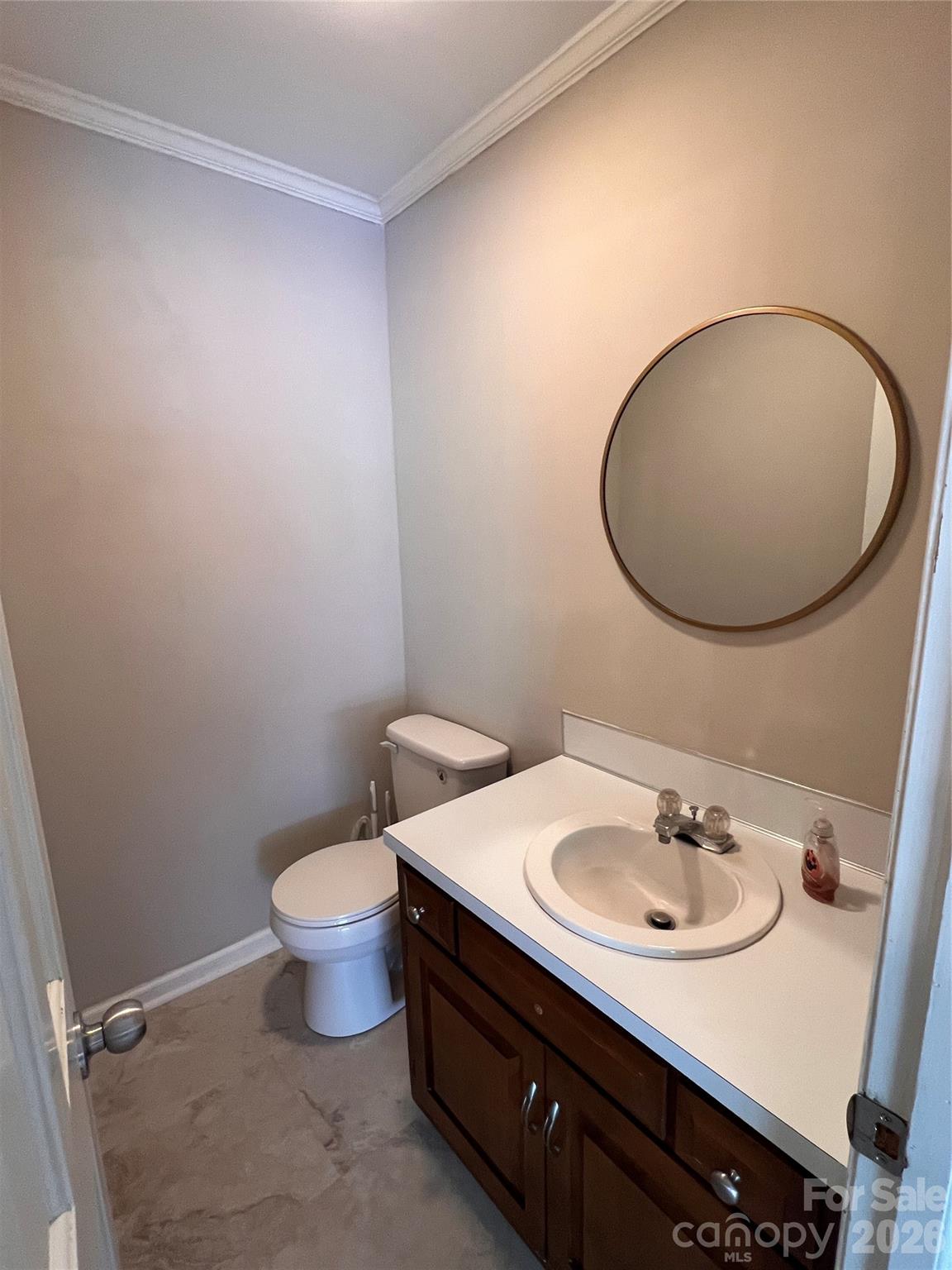 1426 Alf Hoover Road Vale, NC 28168 - Photo 12 of 35 a bathroom with a sink and a mirror
