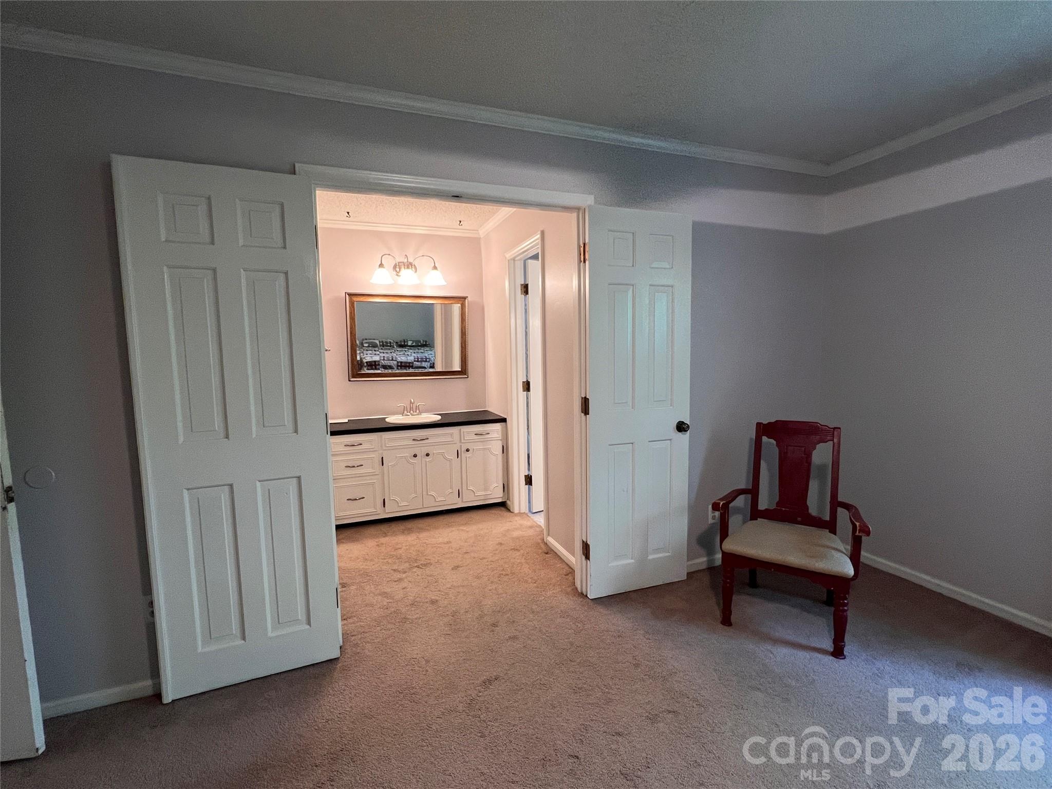 1426 Alf Hoover Road Vale, NC 28168 - Photo 14 of 35 a room with a mirror and furniture