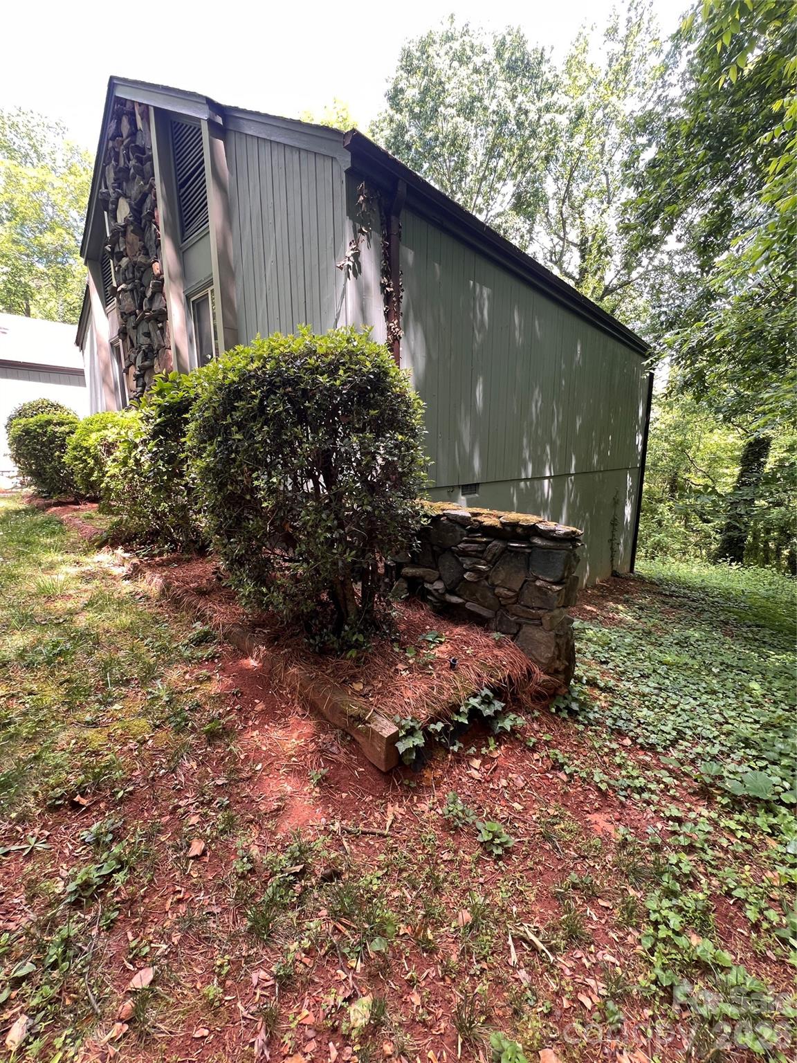 1426 Alf Hoover Road Vale, NC 28168 - Photo 28 of 35 a backyard of a house with lots of green space