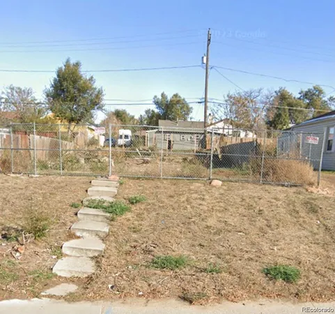 a row of palm trees and a yard