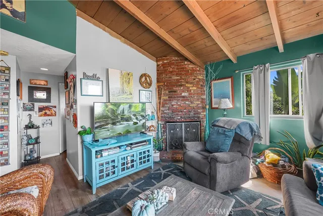 a view of outdoor seating space