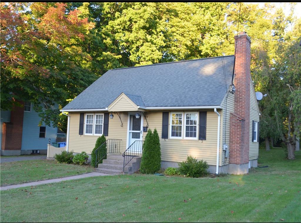 31 Saulters Road Manchester, CT 06042 - Photo 1 of 1 front view of house with a yard