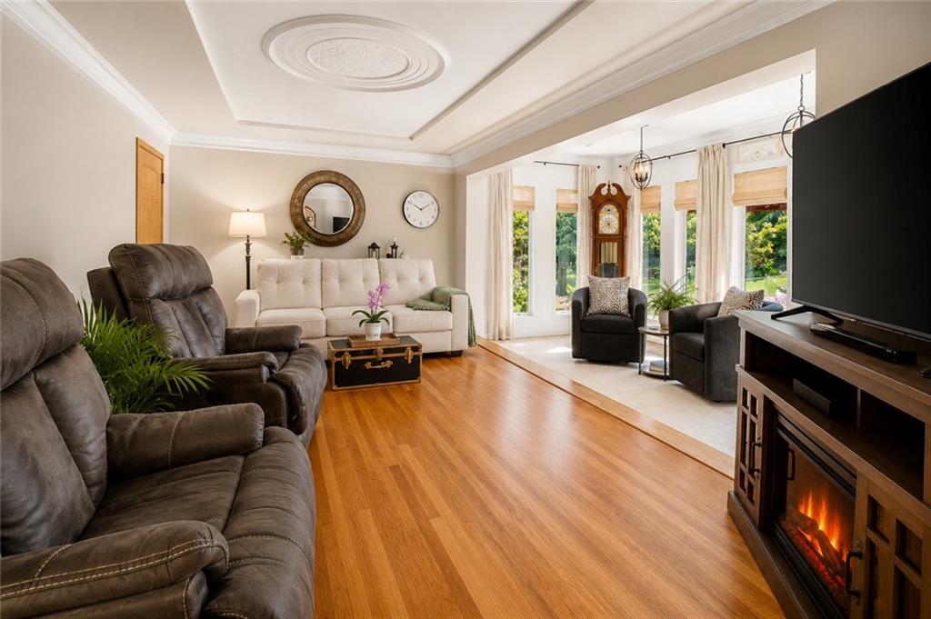 295 Hazel Kirk Road Monongahela, PA 15063 - Photo 4 of 34 Living Room Hardwood Floors