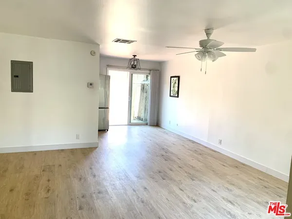 wooden floor in an empty room