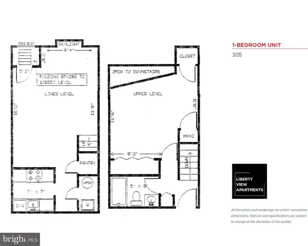 $1,580 | 2031-5 South Street, Unit 105, Philadelphia, PA 19146