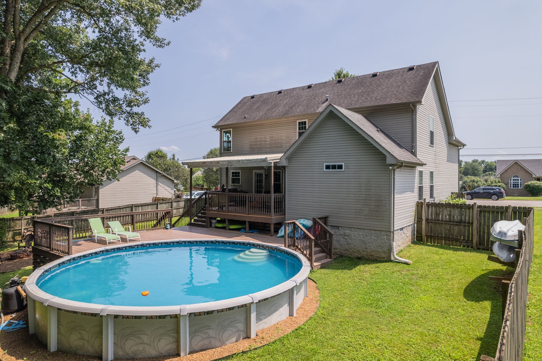 1040 Windtree Trace Mount Juliet, TN 37122 - Photo 30 of 30 a view of a house with swimming pool and furniture