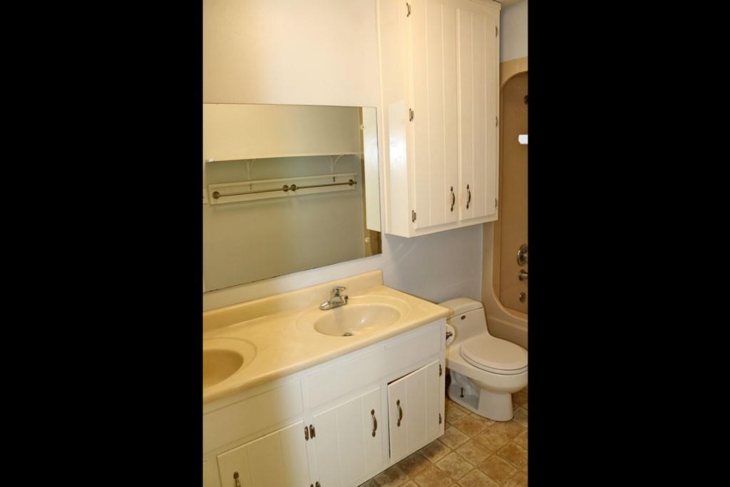 3129 Etchison Road Loganville, GA 30052 - Photo 15 of 58 a bathroom with a toilet sink and mirror