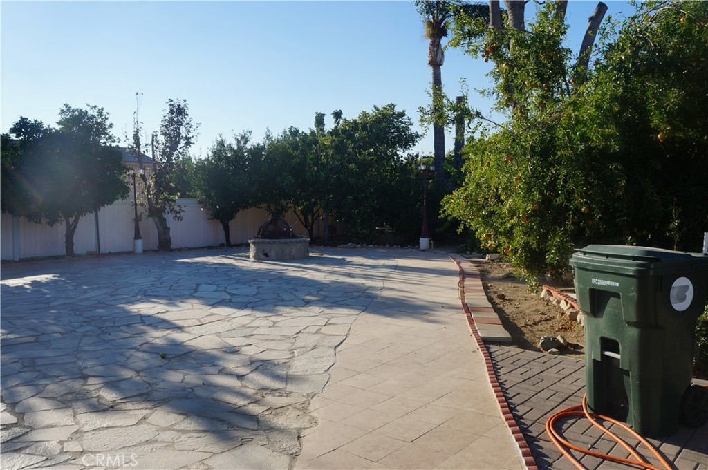 9442 Placer Street Rancho Cucamonga, CA 91730 - Photo 31 of 40 a view of a backyard