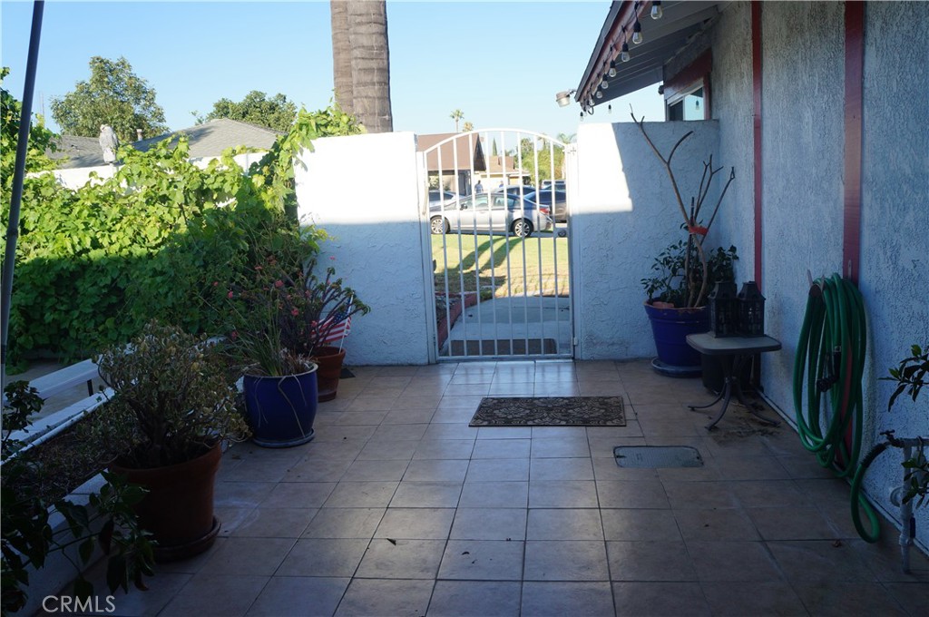 9442 Placer Street Rancho Cucamonga, CA 91730 - Photo 33 of 40 a view of entryway with outdoor seating