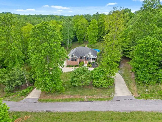 a view of a living room and dining room