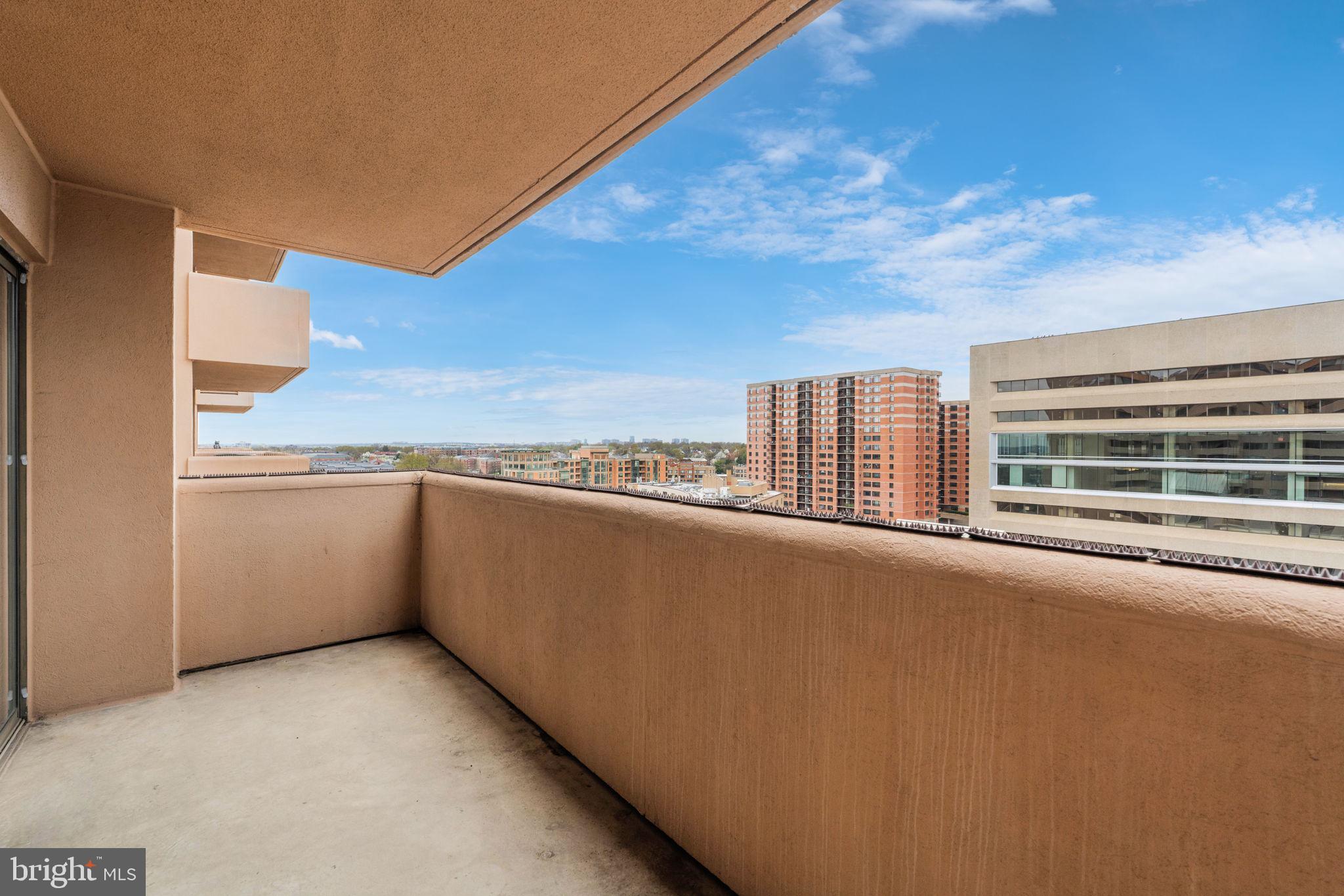 1301 North Courthouse Road, Unit 1505 Arlington, VA 22201 - Photo 20 of 26 Private Balcony