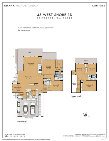 $7,377,000 | 45 West Shore Road, Belvedere, CA 94920