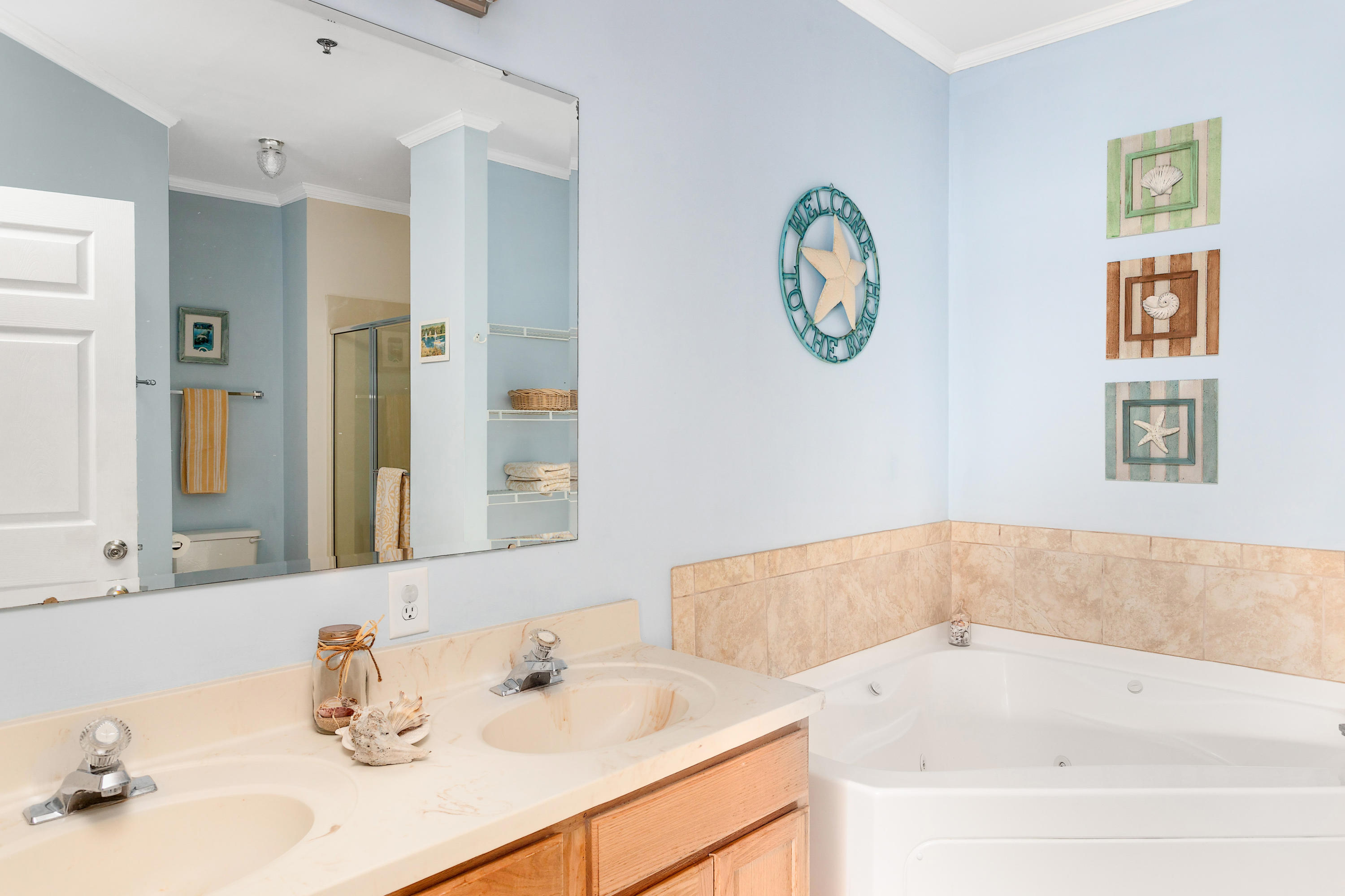 2393 Folly Road, Unit 1B Folly Beach, SC 29439 - Photo 9 of 21 master bath