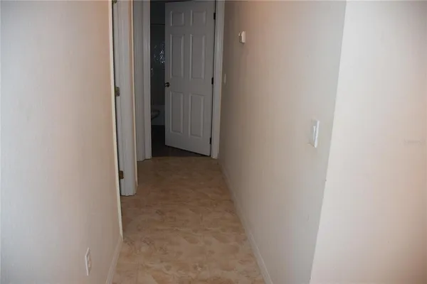 a view of empty room