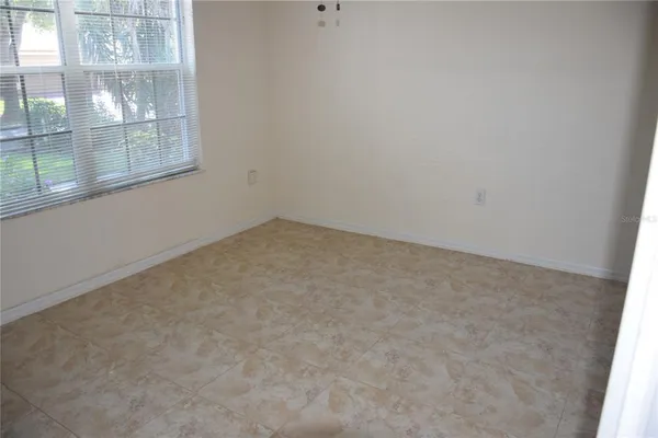 a view of a garden with small space