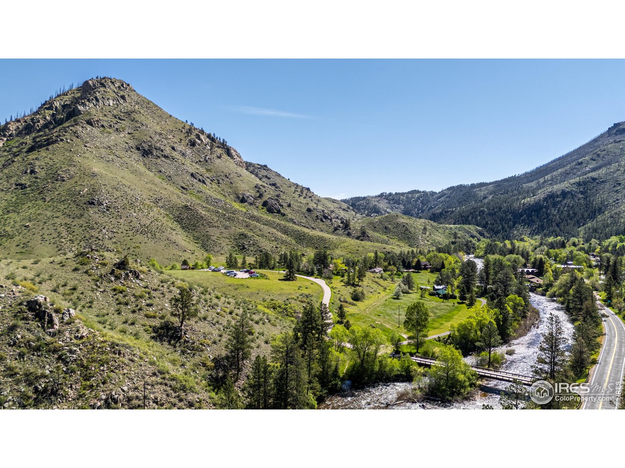 0 Wild River Road Bellvue, CO 80512 - Photo 4 of 14 a view of a mountain in the distance
