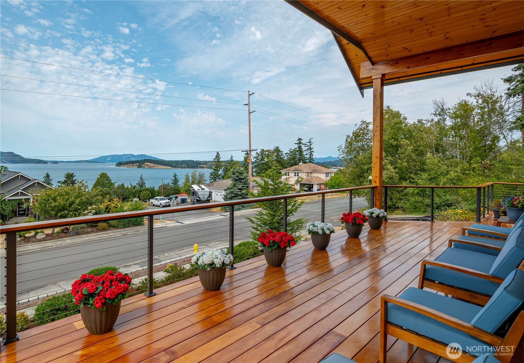 3803 West 2nd Street Anacortes, WA 98221 - Photo 19 of 40 a view of a balcony with wooden floor